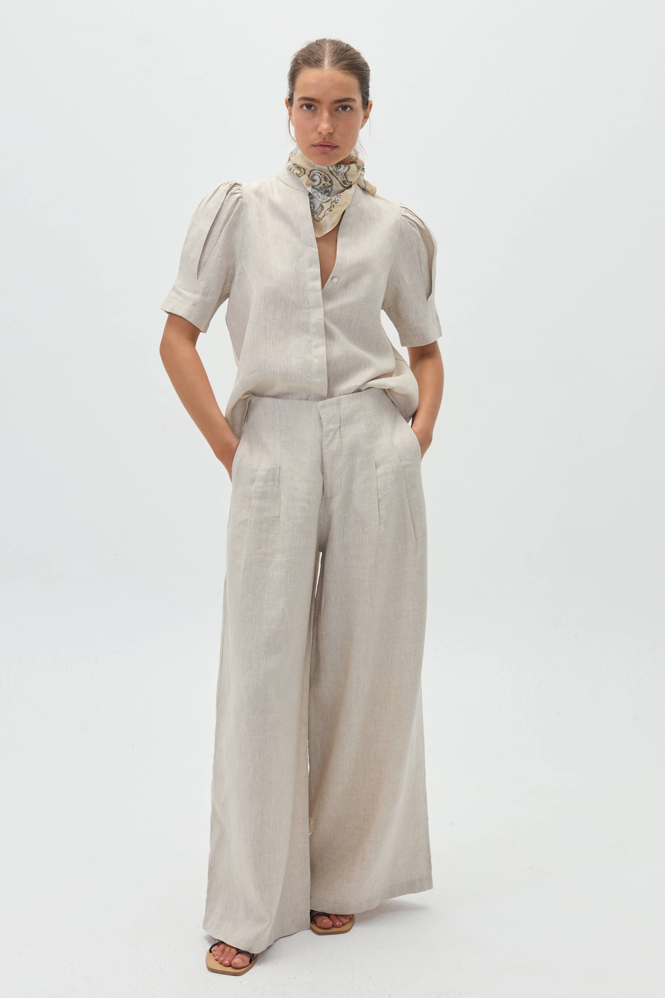 Athina Linen Shirt