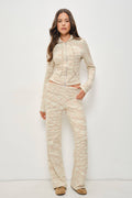 SAILOR STRIPED FOLD OVER PANTS (top sold separate )