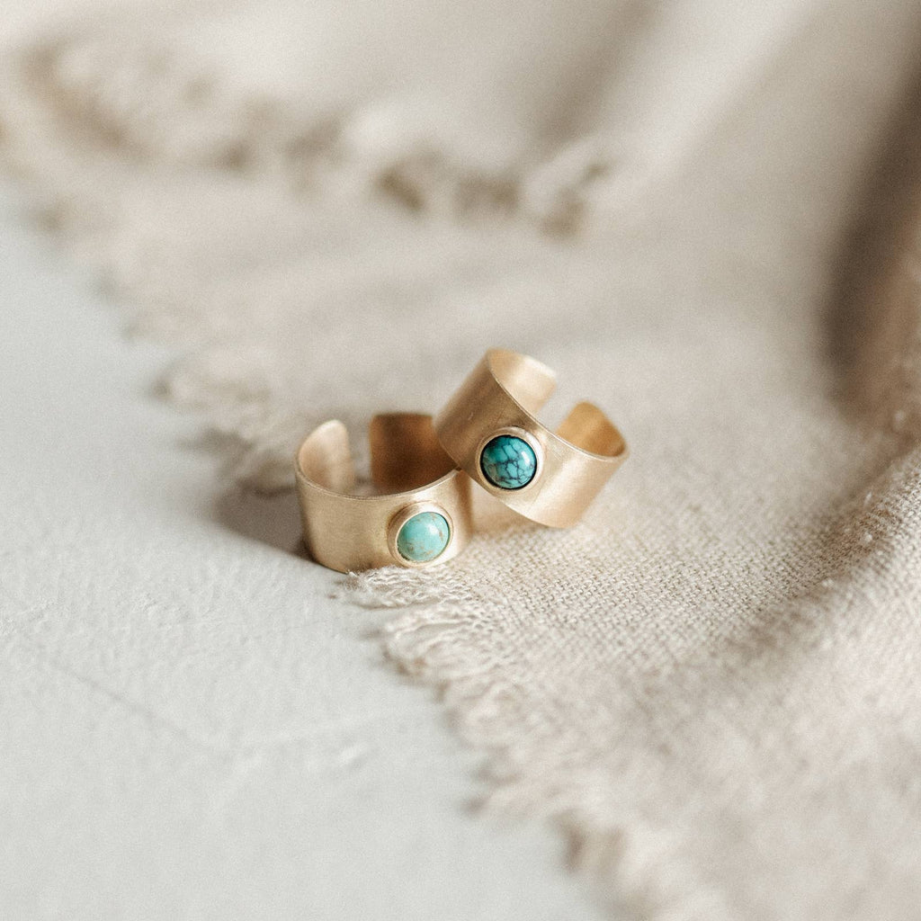 Nile Ring // 6mm // Turquoise