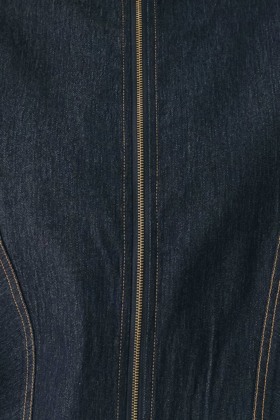A denim capelet top - FJ1468B