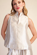 Stand Collar Top
