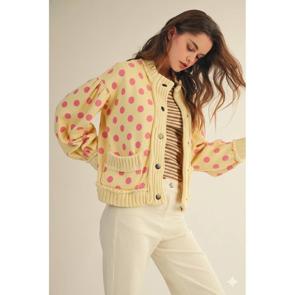 Irene Polka Dot Cardigan
