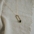 Gulch Necklace // Copper Obsidian // Demi-Fine Gold
