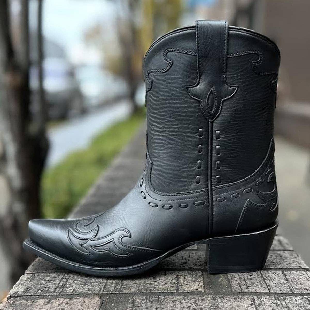 'Lil Wings Shorty Genuine Leather Boots