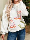 Tinsel Western Boots Sweater