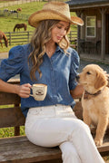 Tencel Chambray Denim Shirt