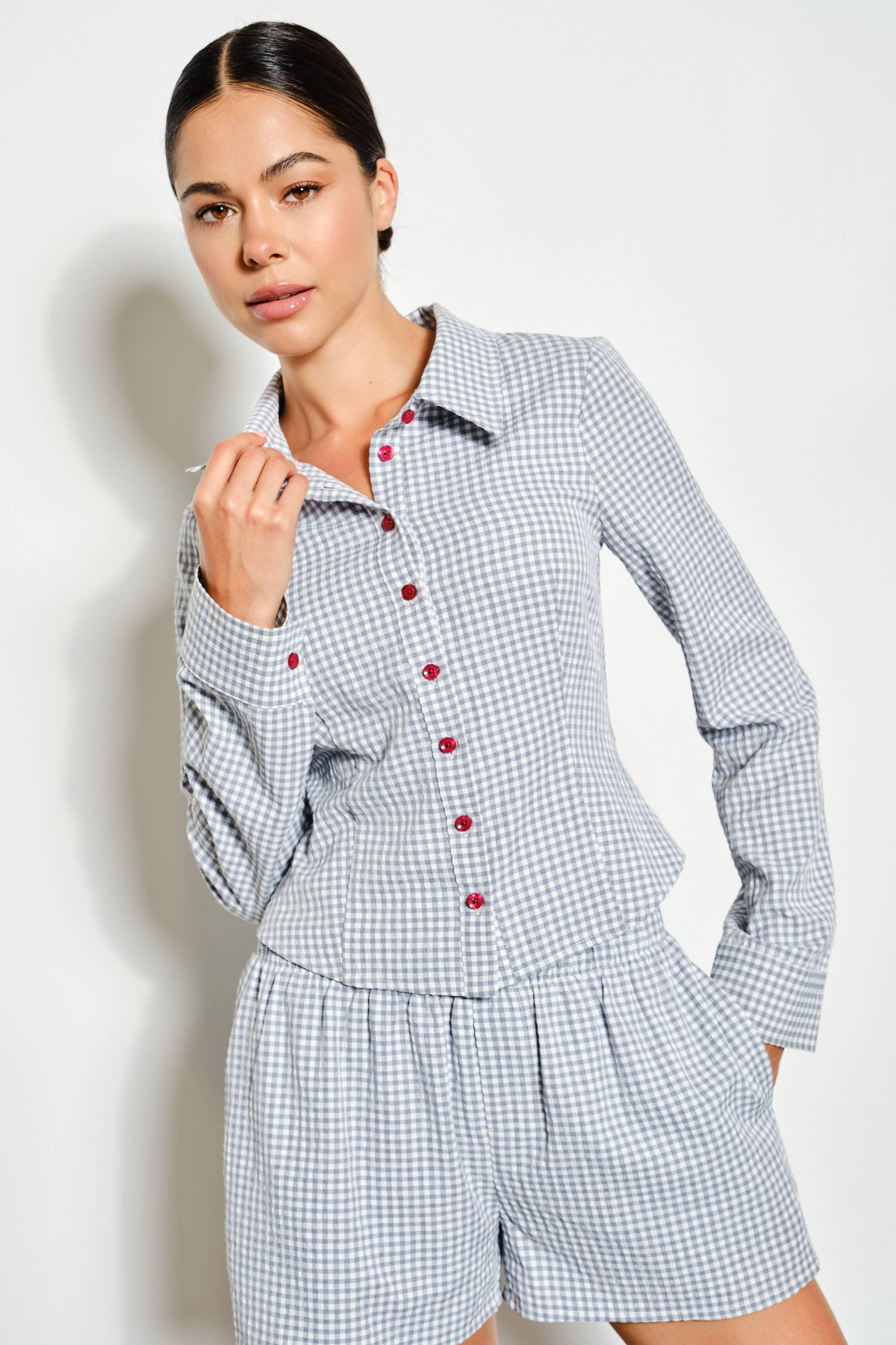 NOLAN GINGHAM SHIRTS