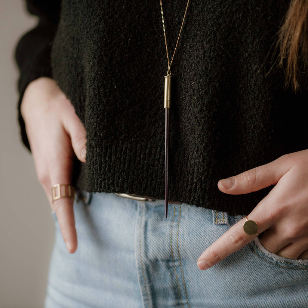 Quill Necklace // 32"