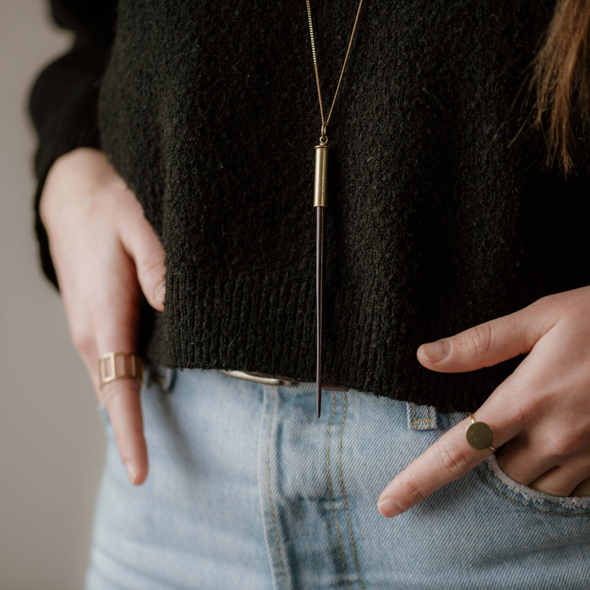 Quill Necklace // 32"