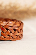 Empire Brown Leather Belt