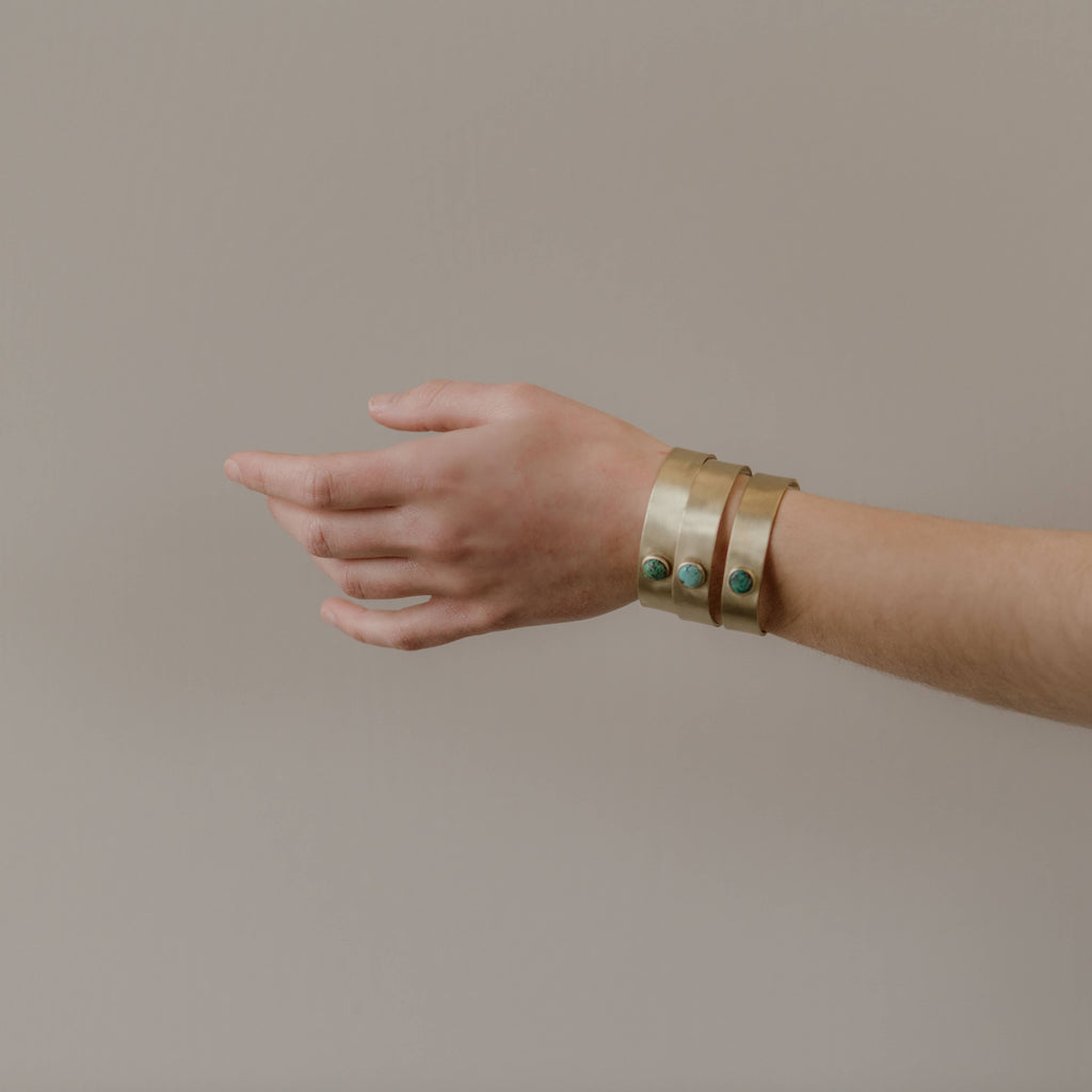 Nile Cuff // Turquoise