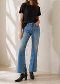 Mid Rise Flare Jean