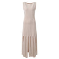 Rhinestone Fringe Midi Dress
