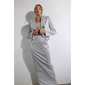 3 PCS SATIN SKIRT SET