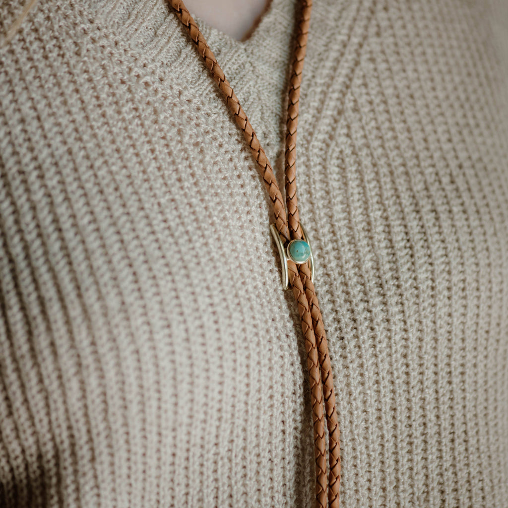 Shepherd Bolo Tie // Stone