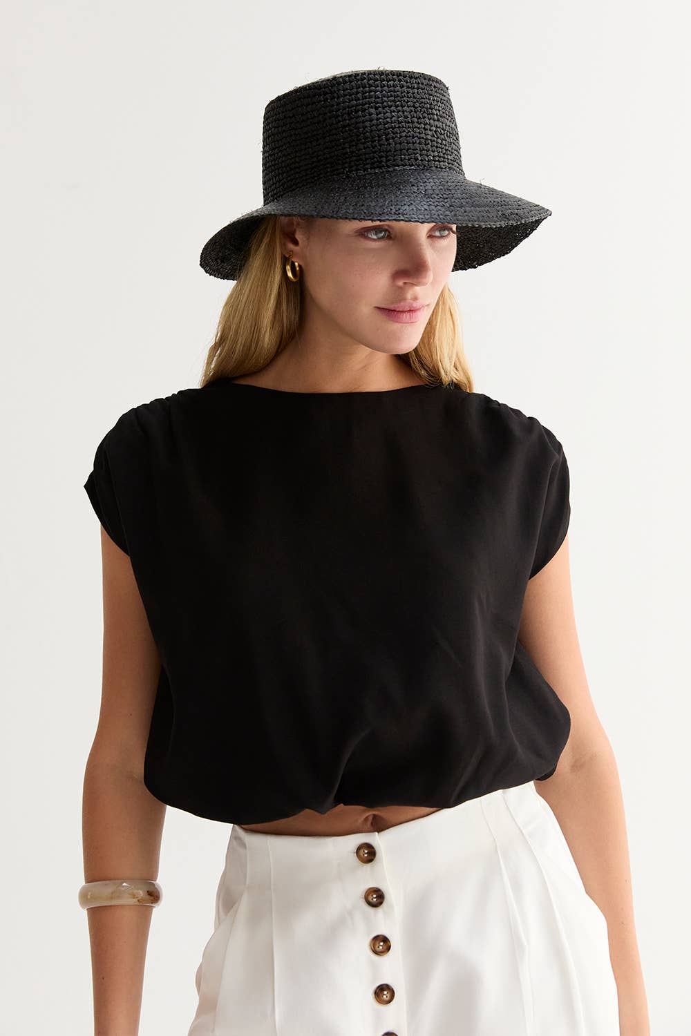 Samara Bubble Hem Top