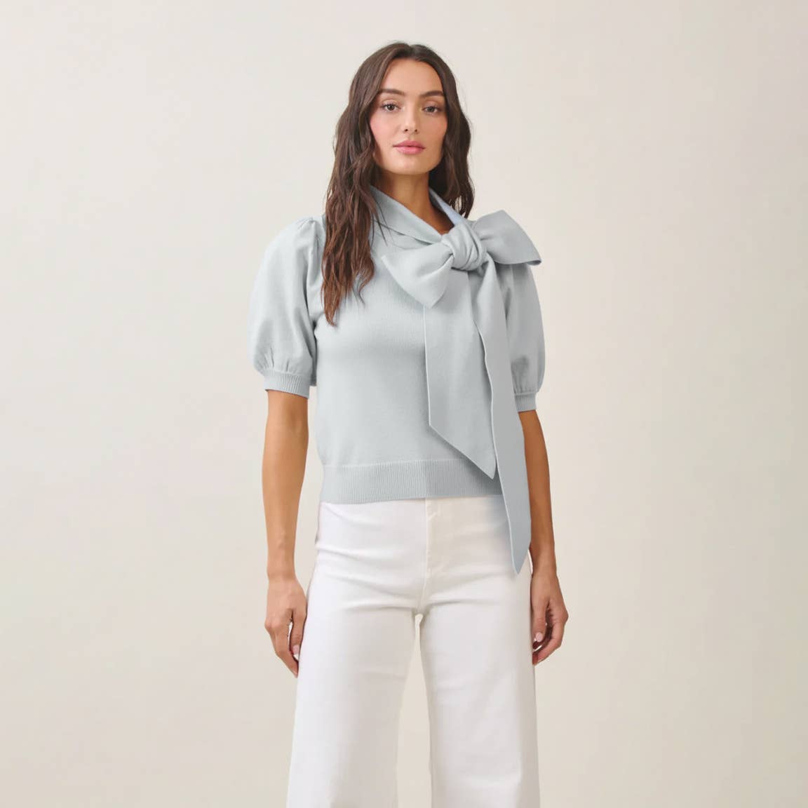 Bow Sweater Top