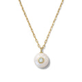 Moonstone + Blue Topaz Celeste Pendant Necklace