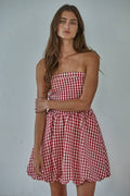 Gingham Mini Dress