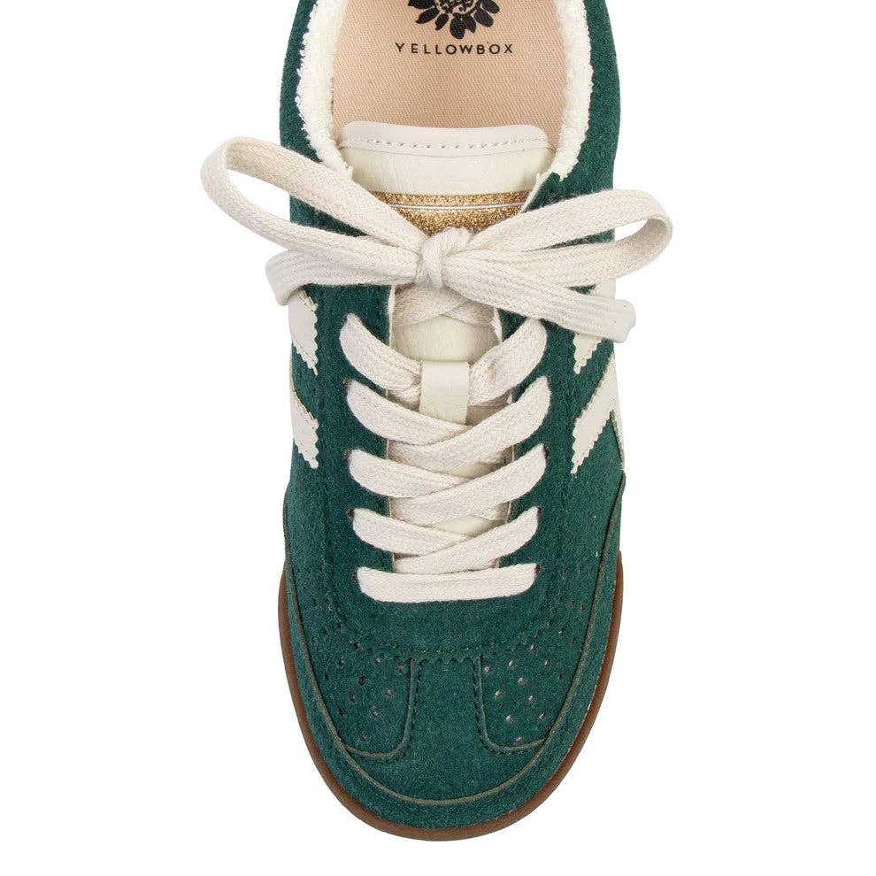 Yellow Box Nubuck Sneakers