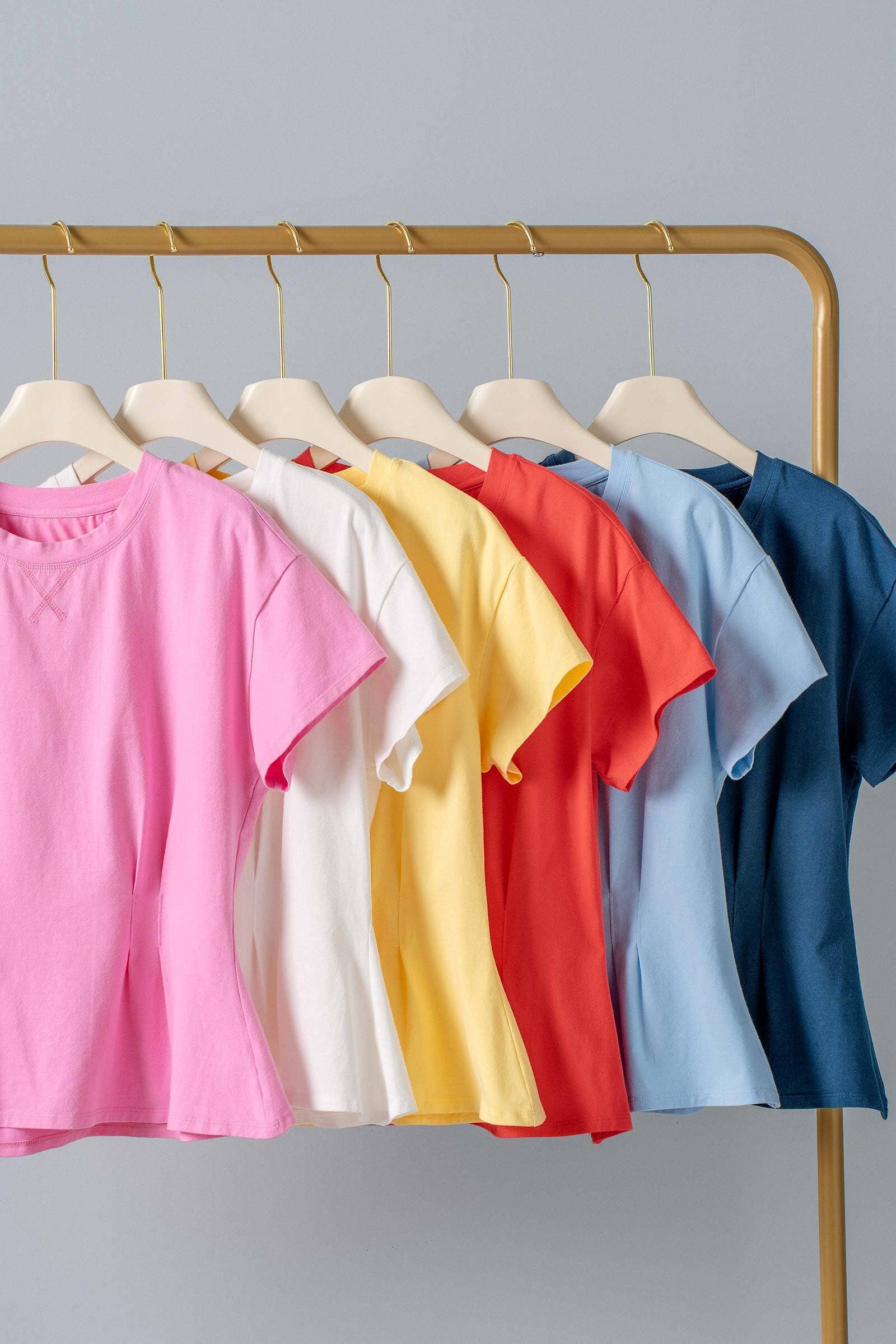 Cotton Spandex Everyday Tee