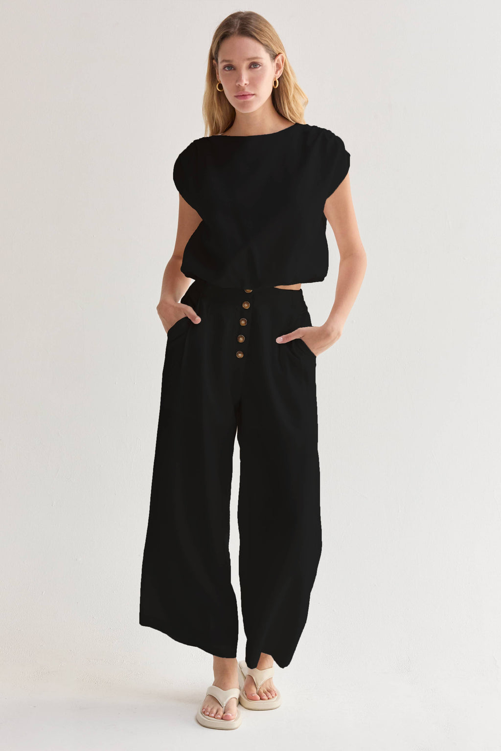 Samara Bubble Hem Top