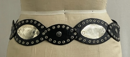 Black Leather Belt