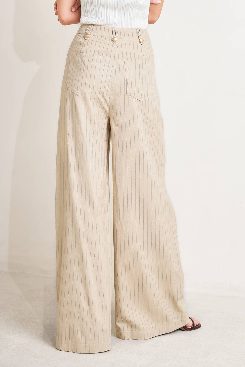 Striped Trouser Pants