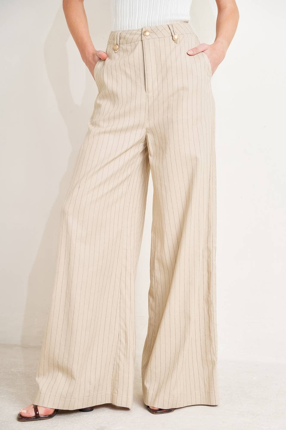 Striped Trouser Pants