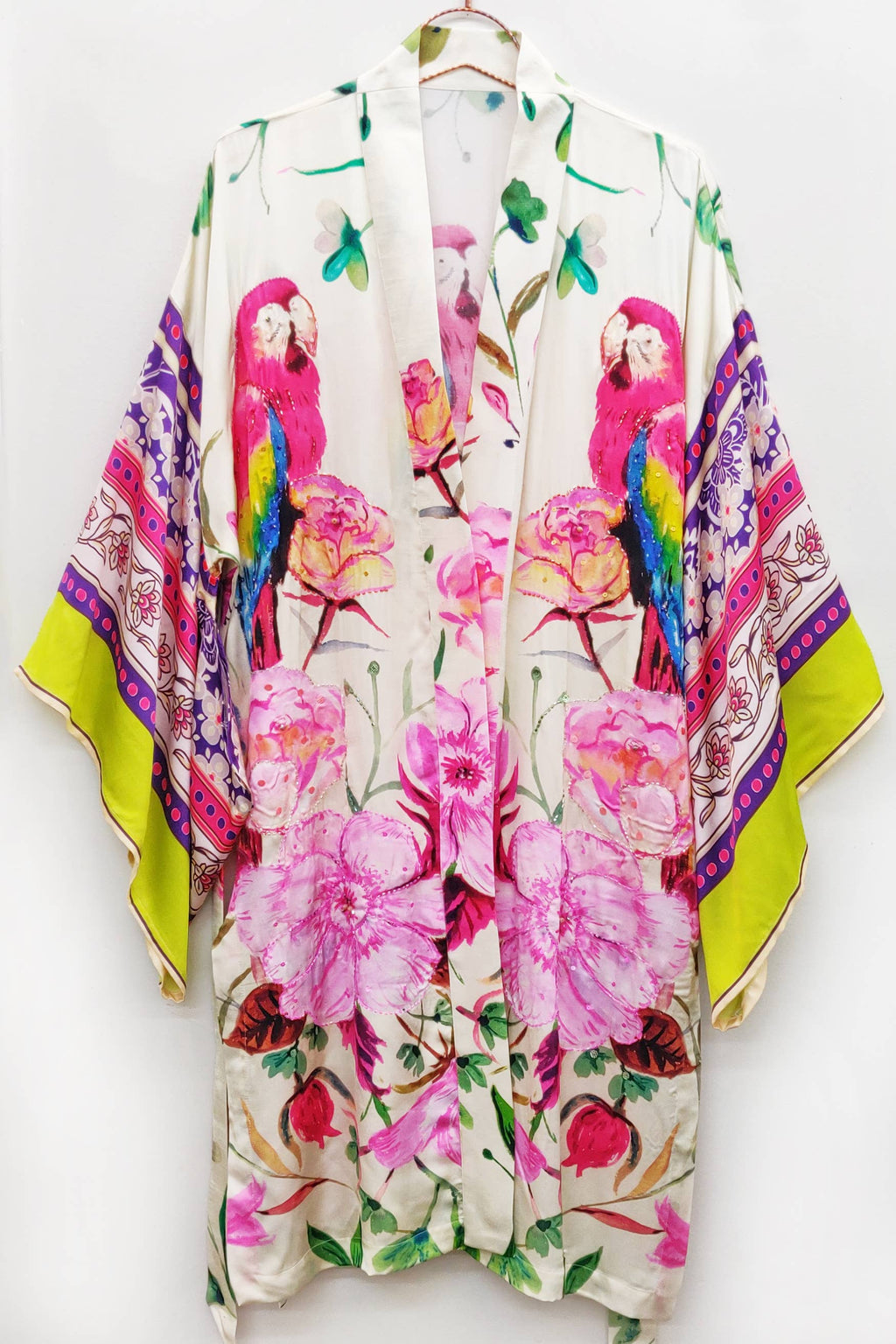 Hand-beaded Kimono / Topper