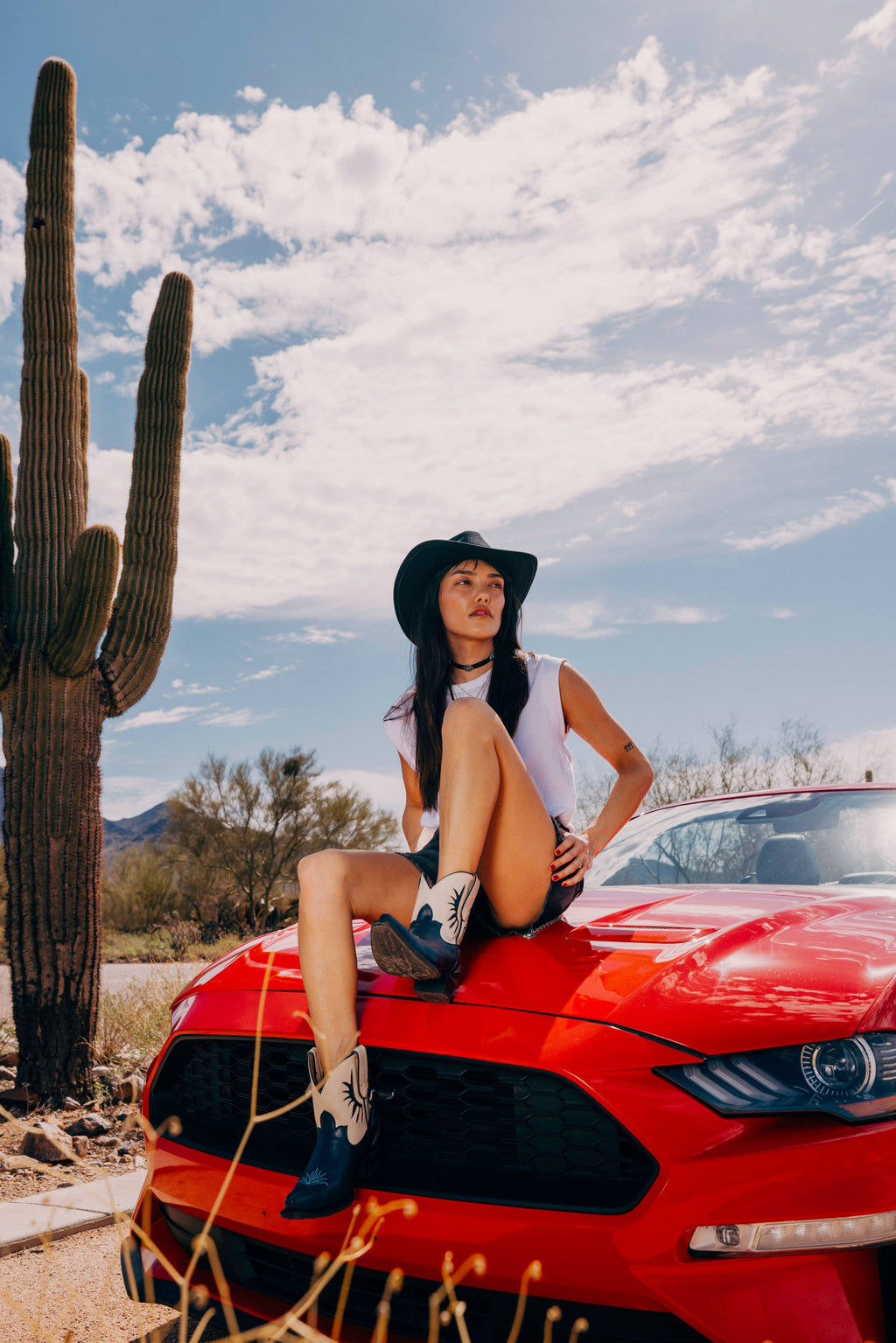Prickly Pear Sapphire Lace Navy Boots