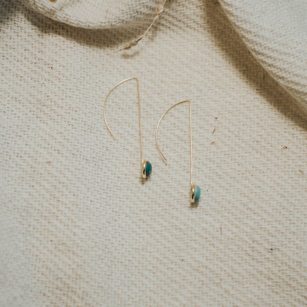Anther Drops // Turquoise