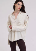Overized soft shirt by Grade and Gather
