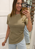 Grade & Gather Asymmetrical top