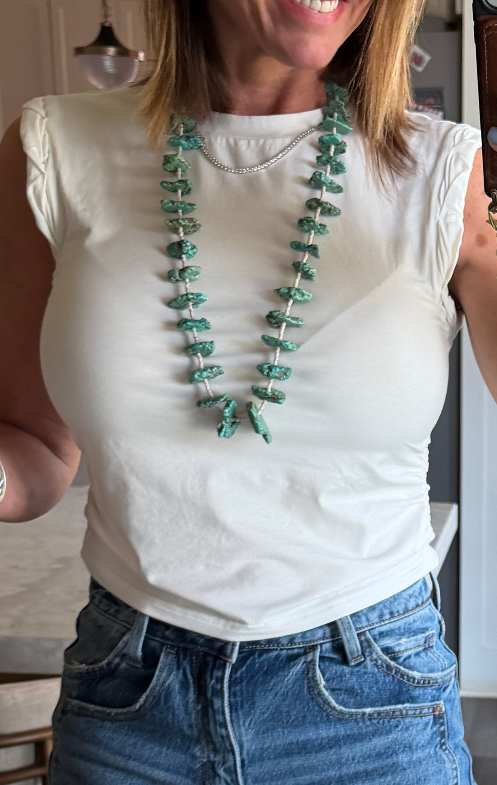 Ruched side T-shirt