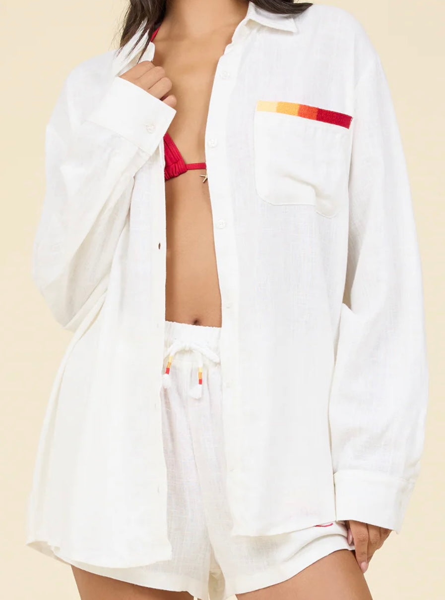 Sunsets by the Sea Linen Set