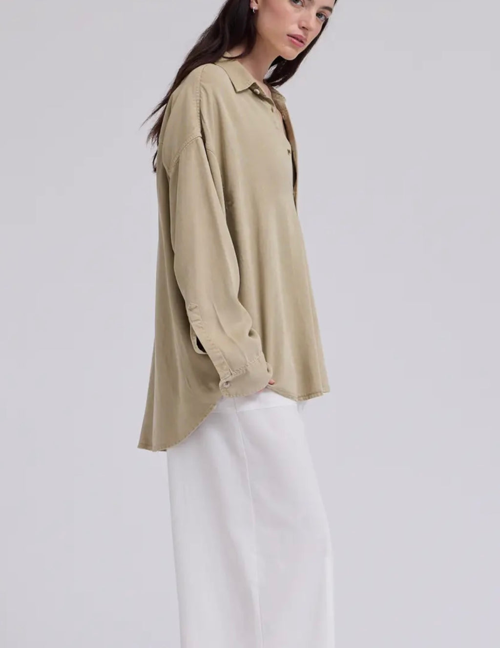 Overized soft shirt by Grade and Gather