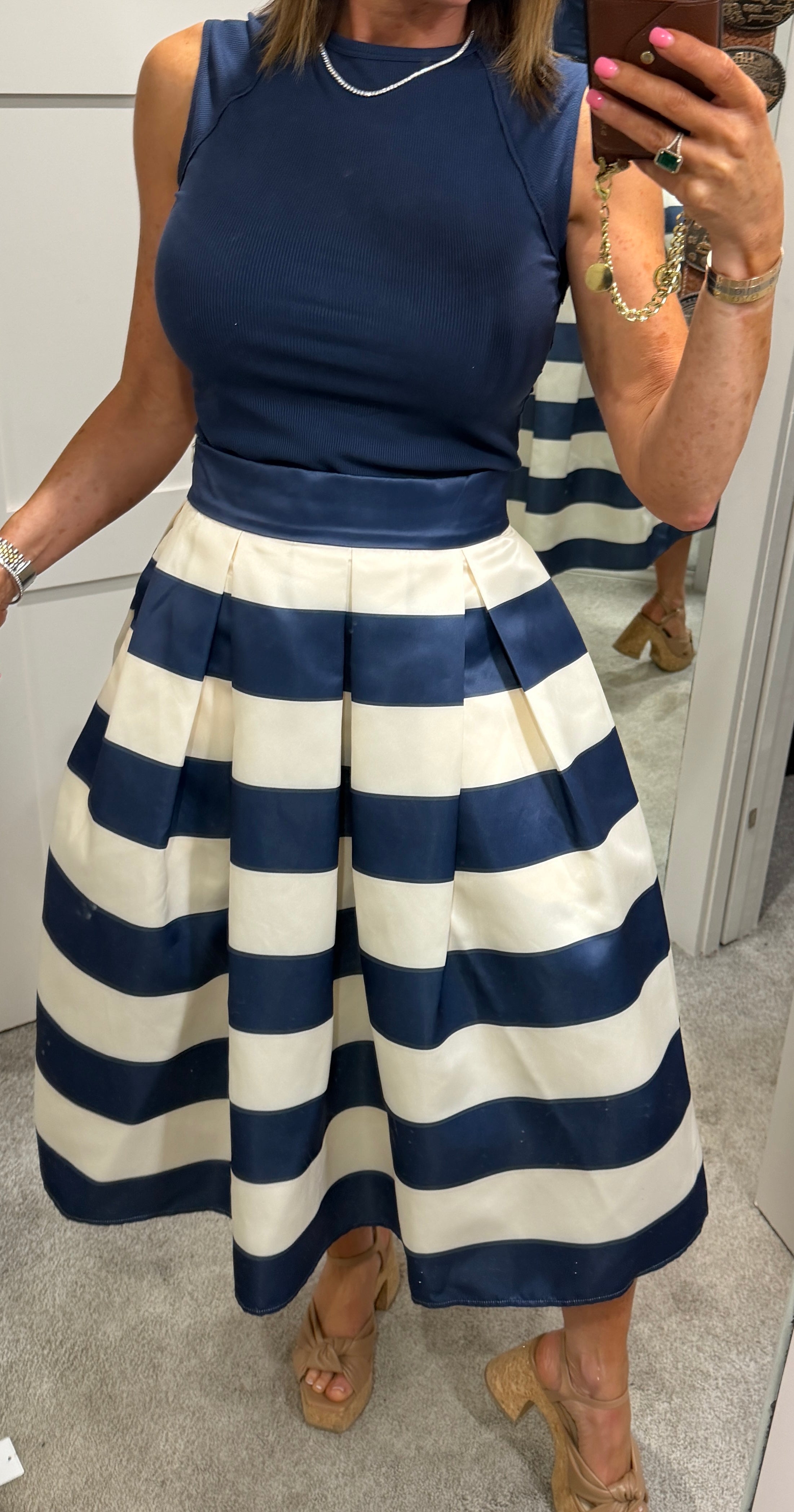 Perfect Satin Skirt