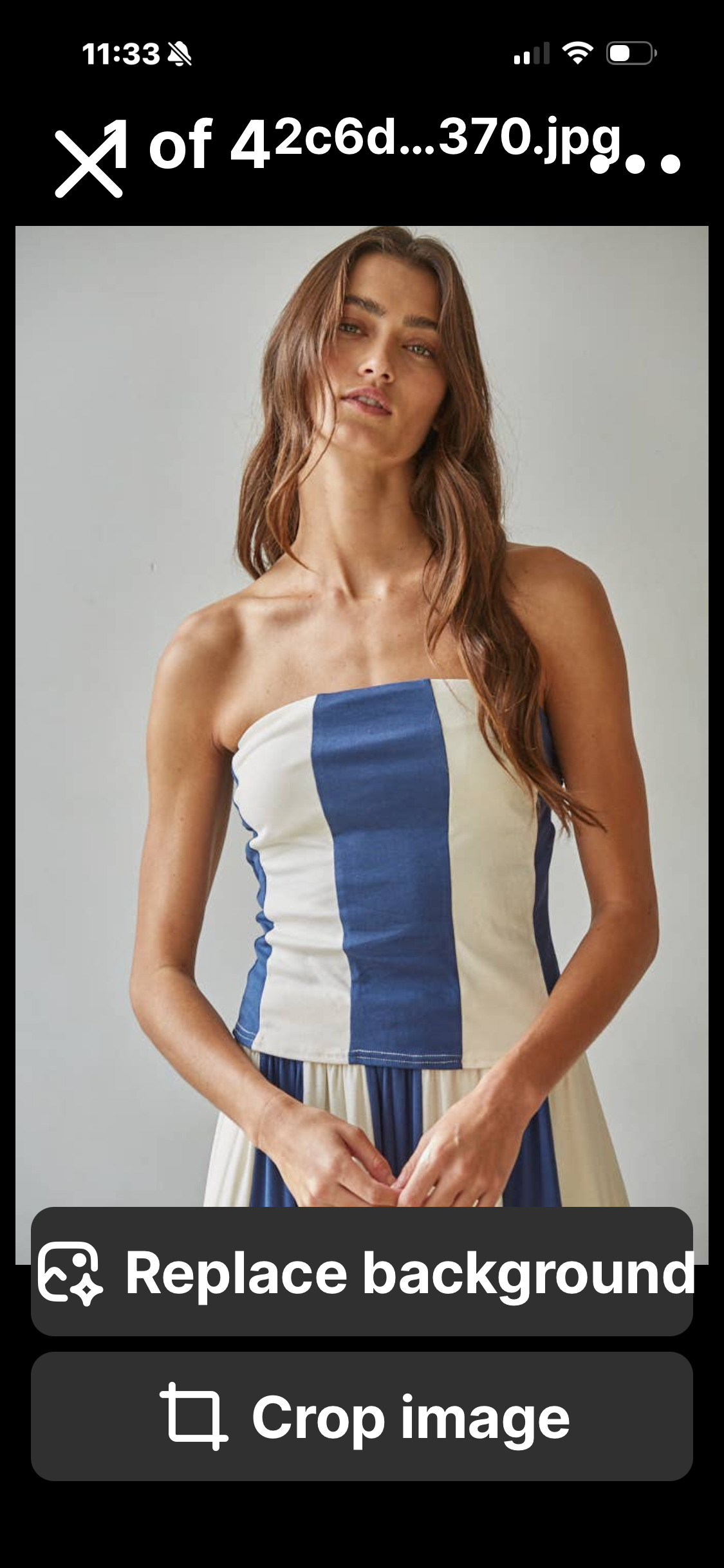 Jewel Striped Wide Leg Pant set