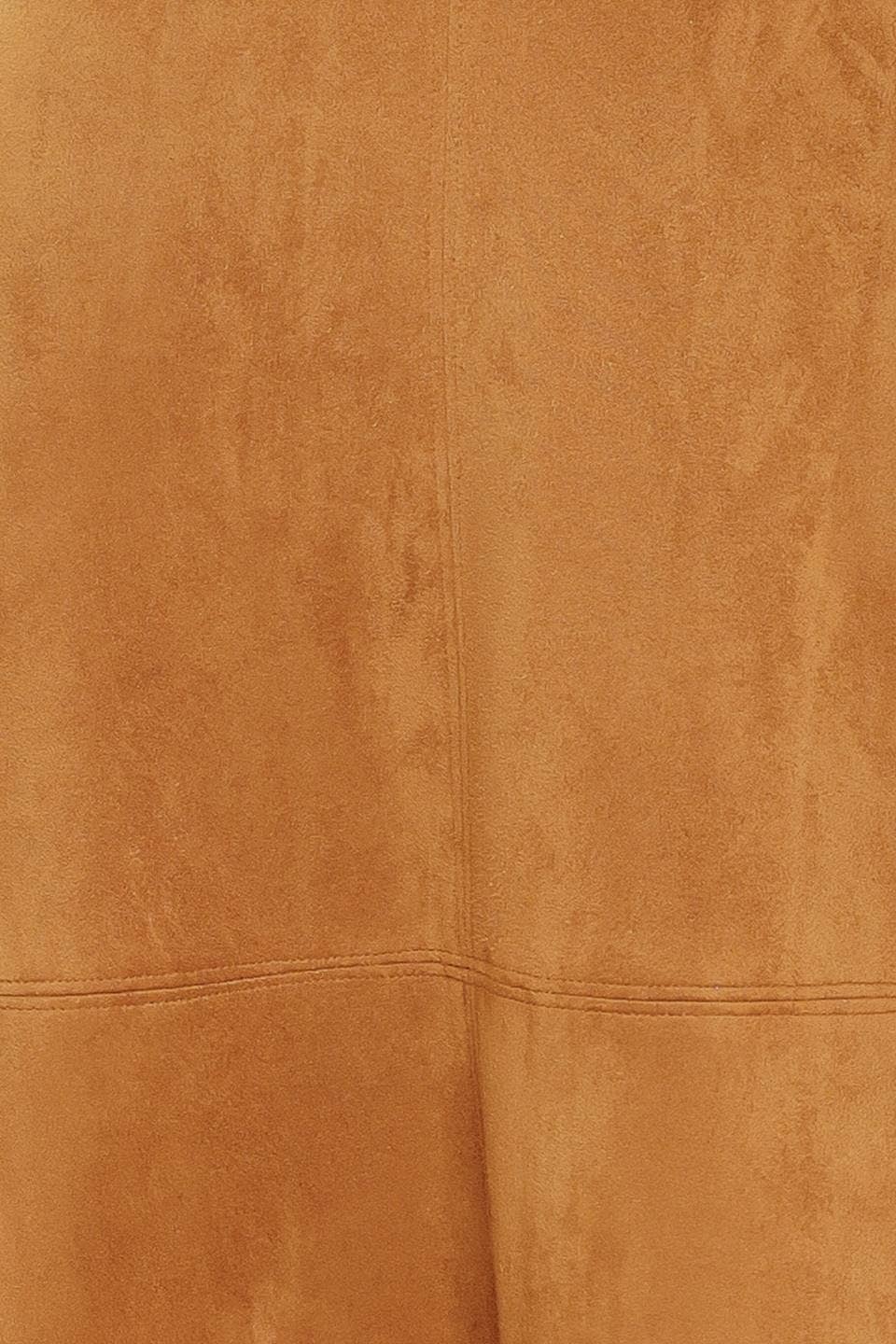 Faux Suede Dress