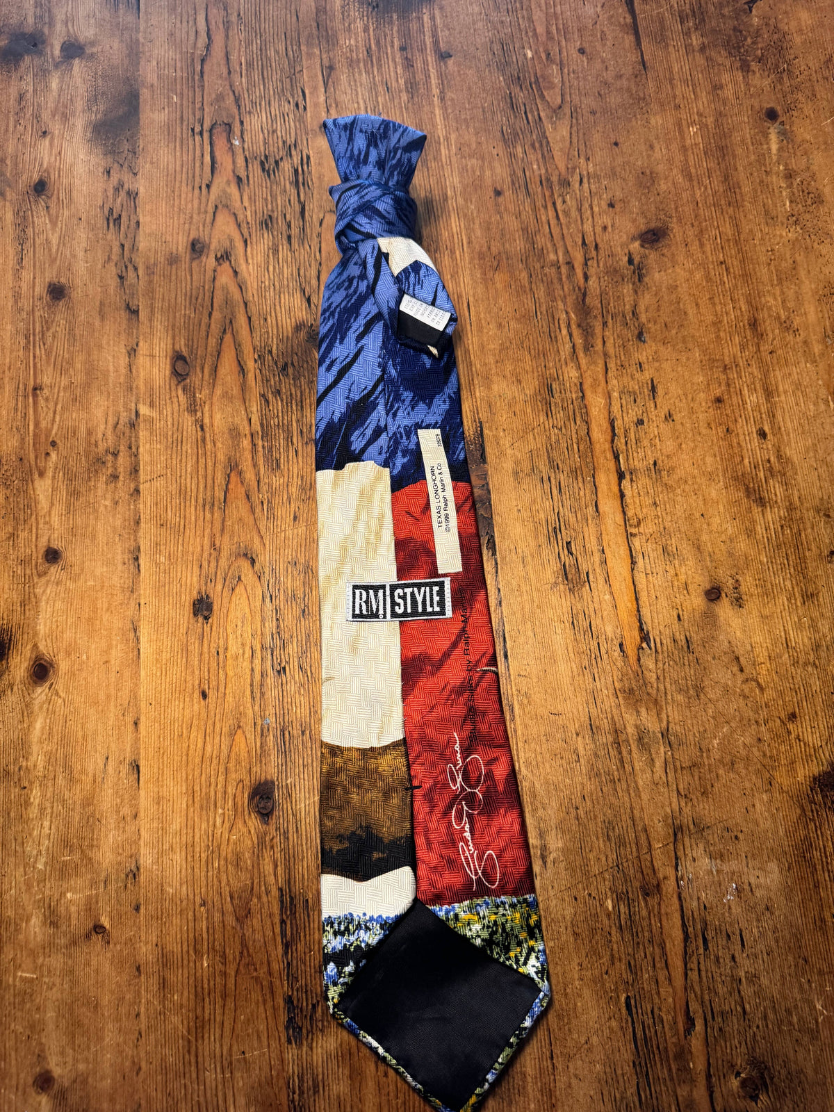The Lone Star Longhorn Tie
