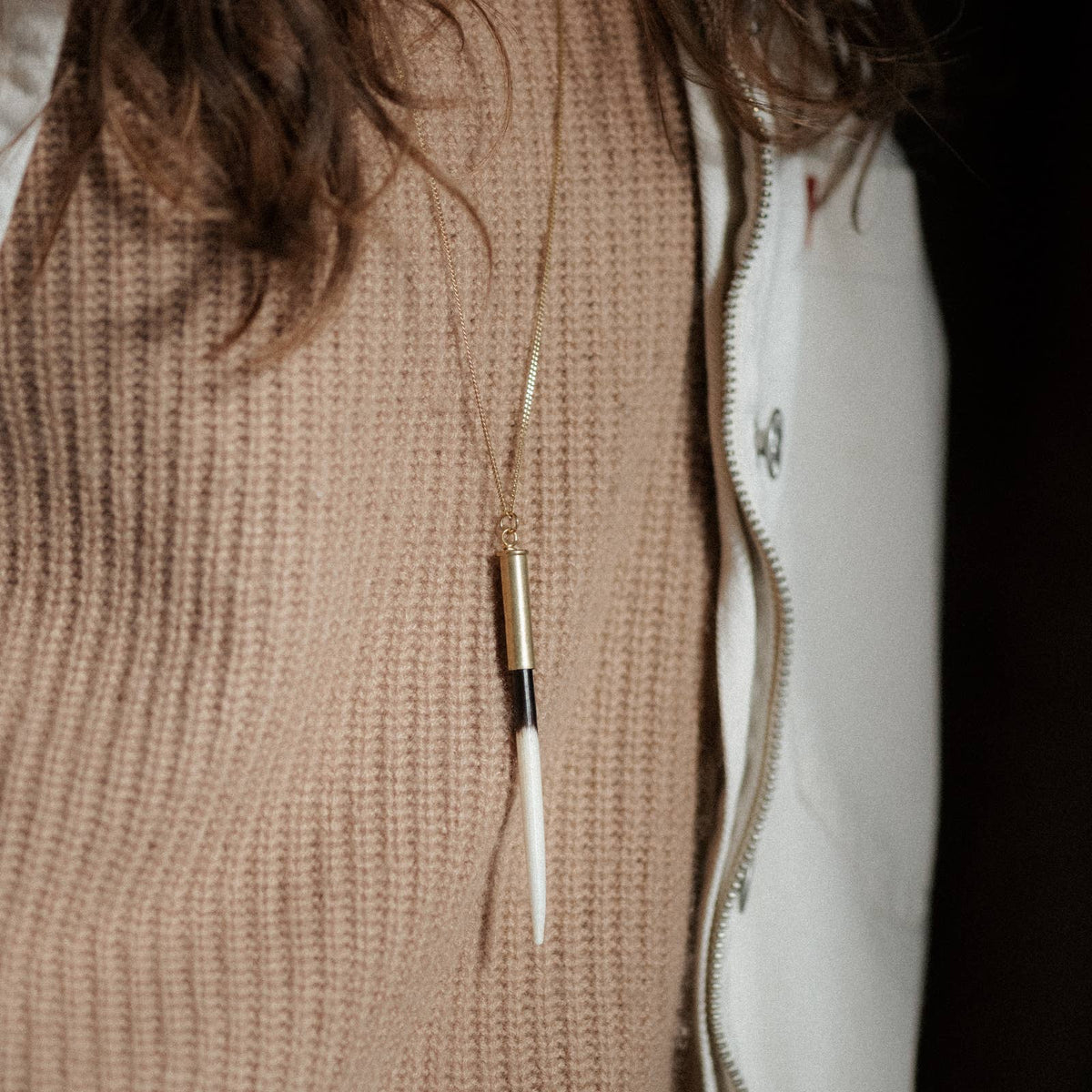 Quill Necklace // 32"