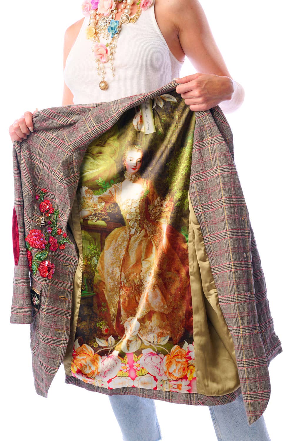 Elizabeth Floral Blazer-FINAL SALE ITEM