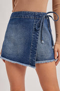 DENIM SKORT