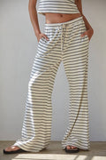Gina Tie Flare Pants and Top