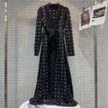 Metal Eyelet Cutout Duster