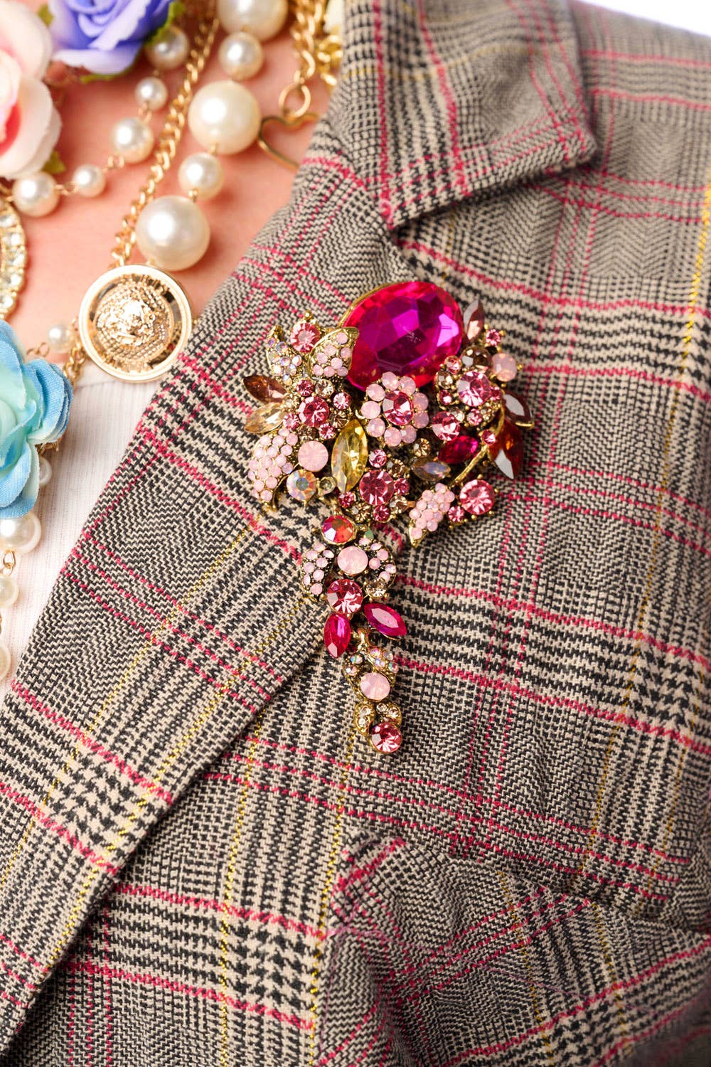 Elizabeth Floral Blazer-FINAL SALE ITEM