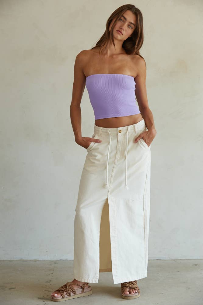 Seamless Ribbed Tube Top