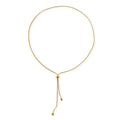 Golden Hour Adjustable Lariat Necklace