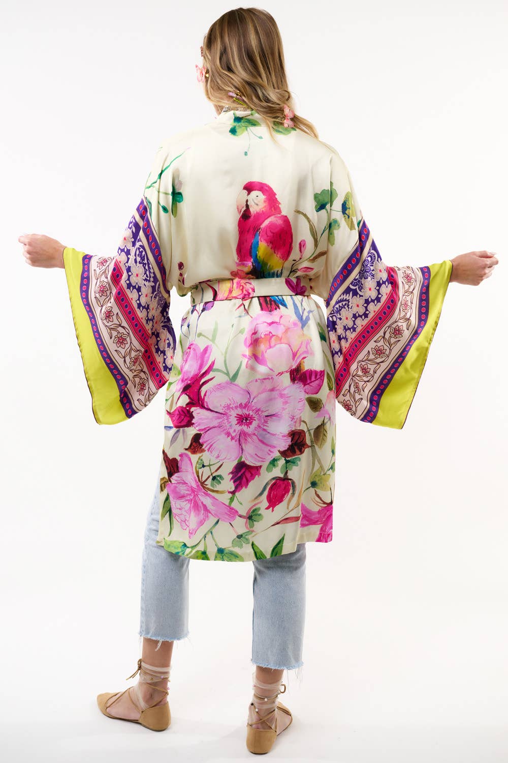 Hand-beaded Kimono / Topper